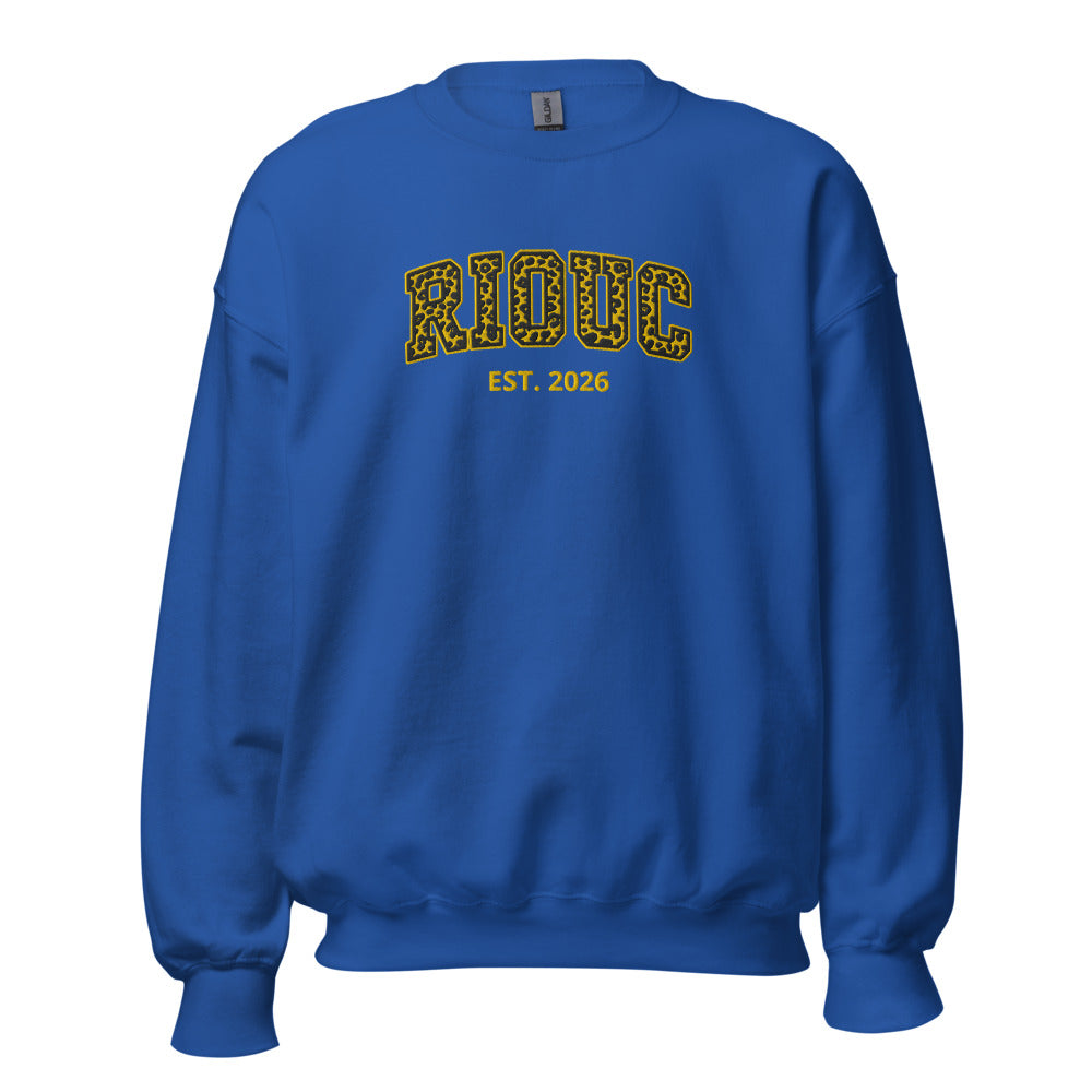 Unisex Embroidery Sweatshirt
